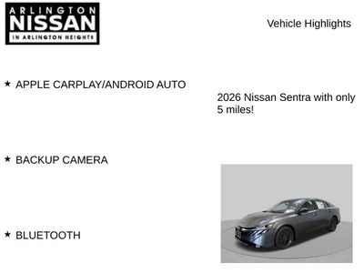 2026 Nissan Sentra SV