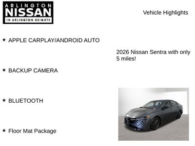 2026 Nissan Sentra SV