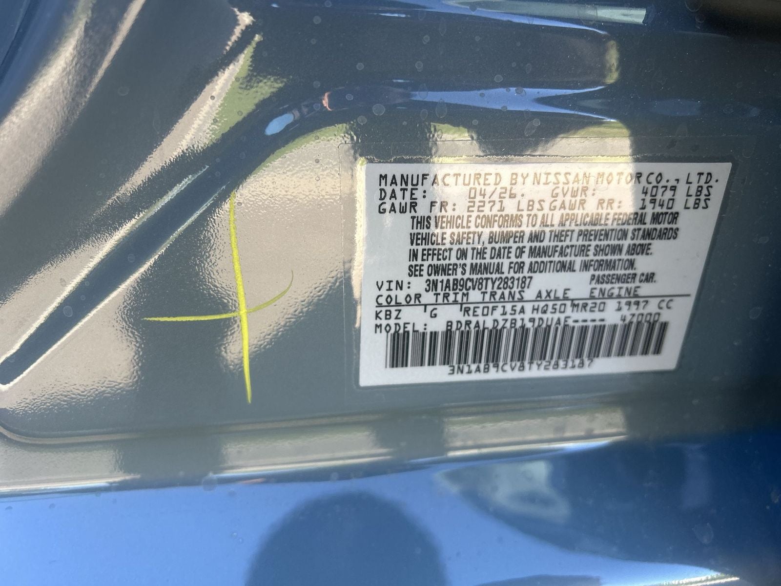 2026 Nissan Sentra SV