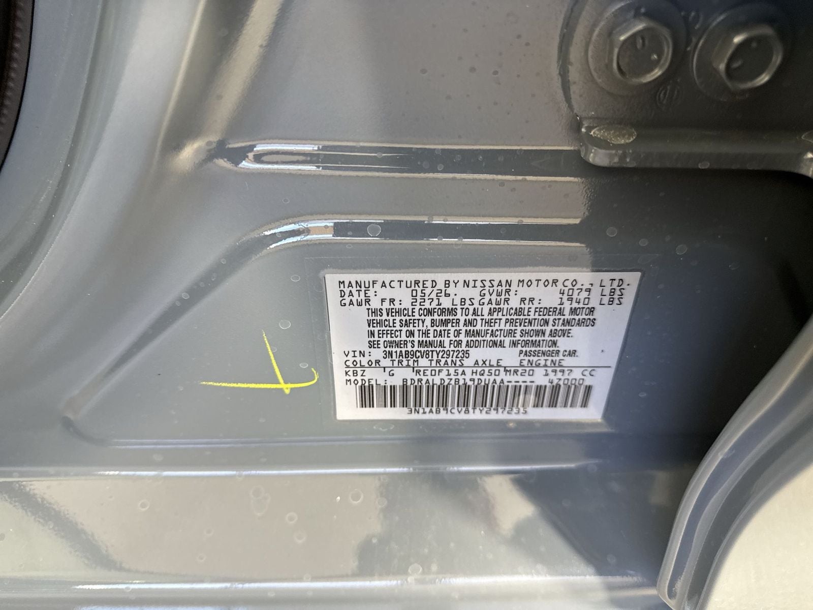2026 Nissan Sentra SV