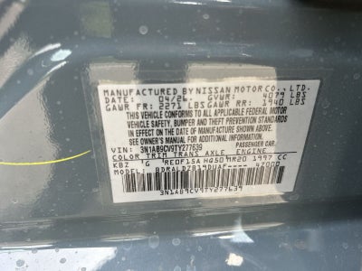 2026 Nissan Sentra SV