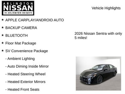2026 Nissan Sentra SV