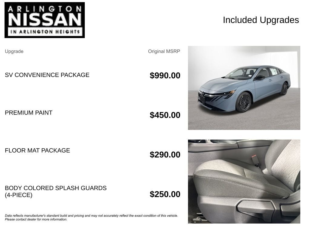 2026 Nissan Sentra SV
