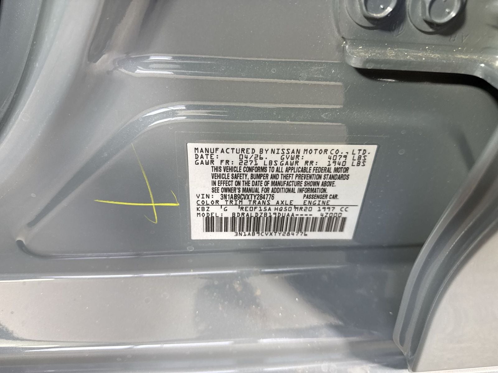 2026 Nissan Sentra SV