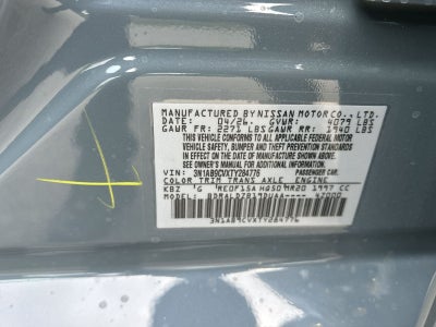 2026 Nissan Sentra SV