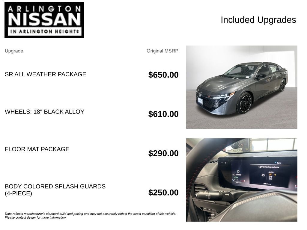 2026 Nissan Sentra SR