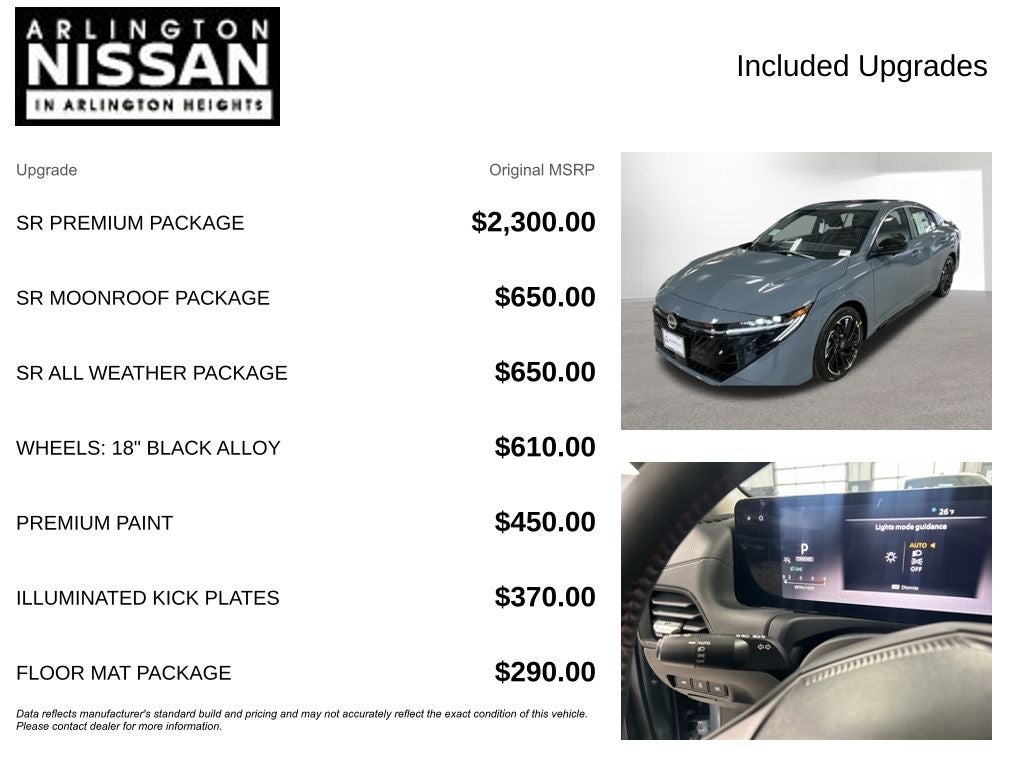 2026 Nissan Sentra SR