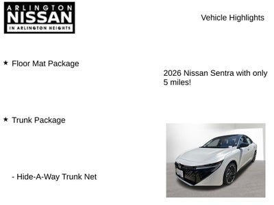 2026 Nissan Sentra SR