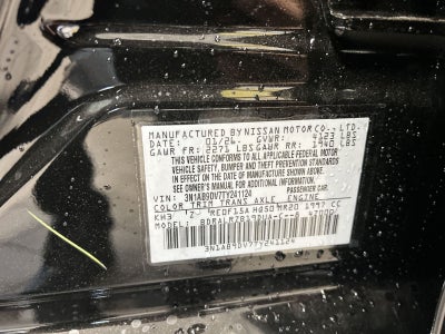 2026 Nissan Sentra SR