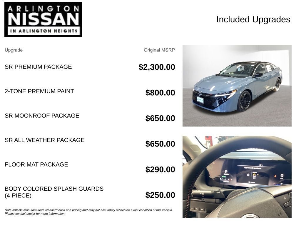 2026 Nissan Sentra SR