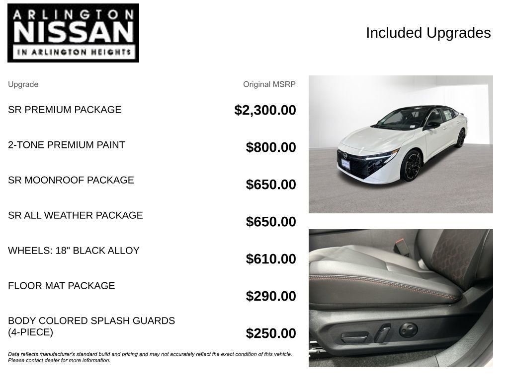 2026 Nissan Sentra SR