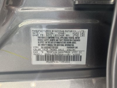 2026 Nissan Sentra SL