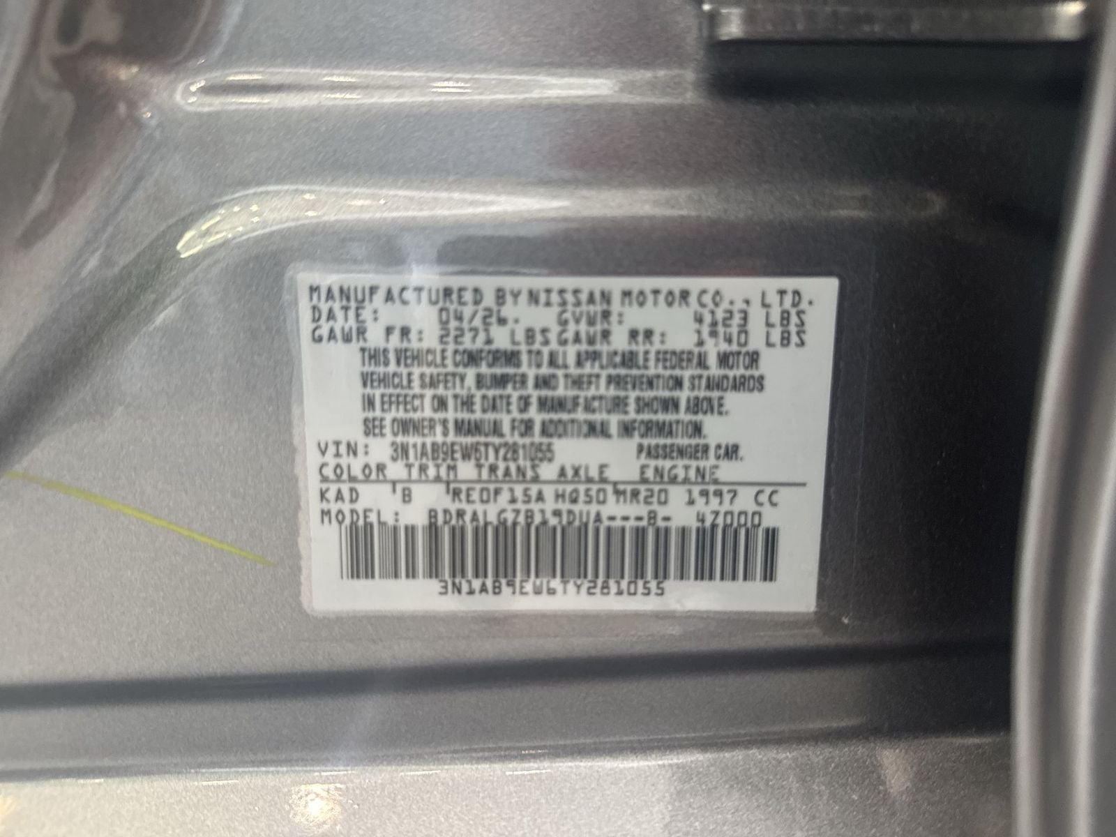 2026 Nissan Sentra SL