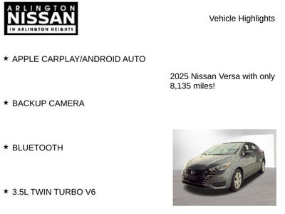 2025 Nissan Versa 1.6 S