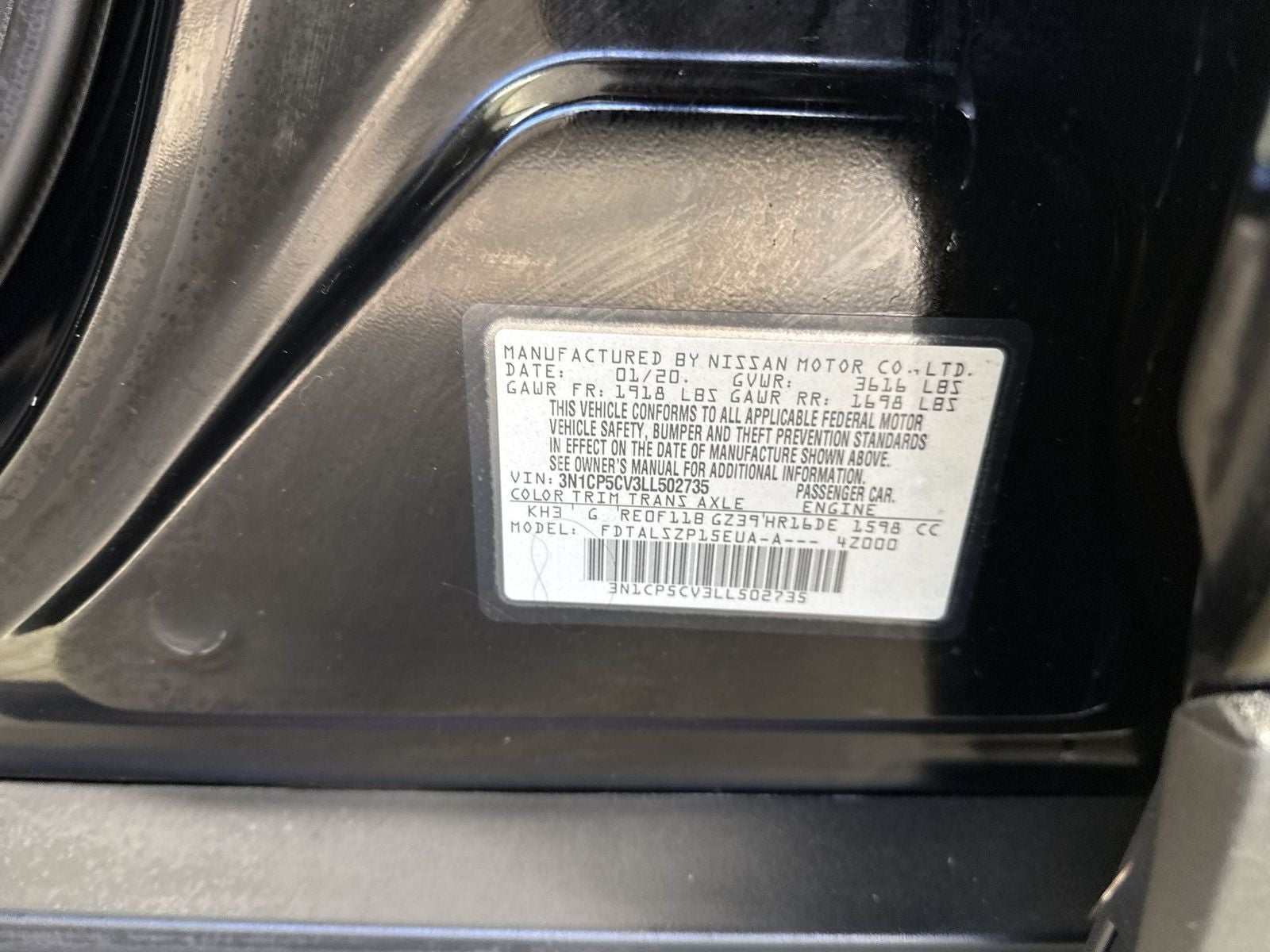 2020 Nissan Kicks SV