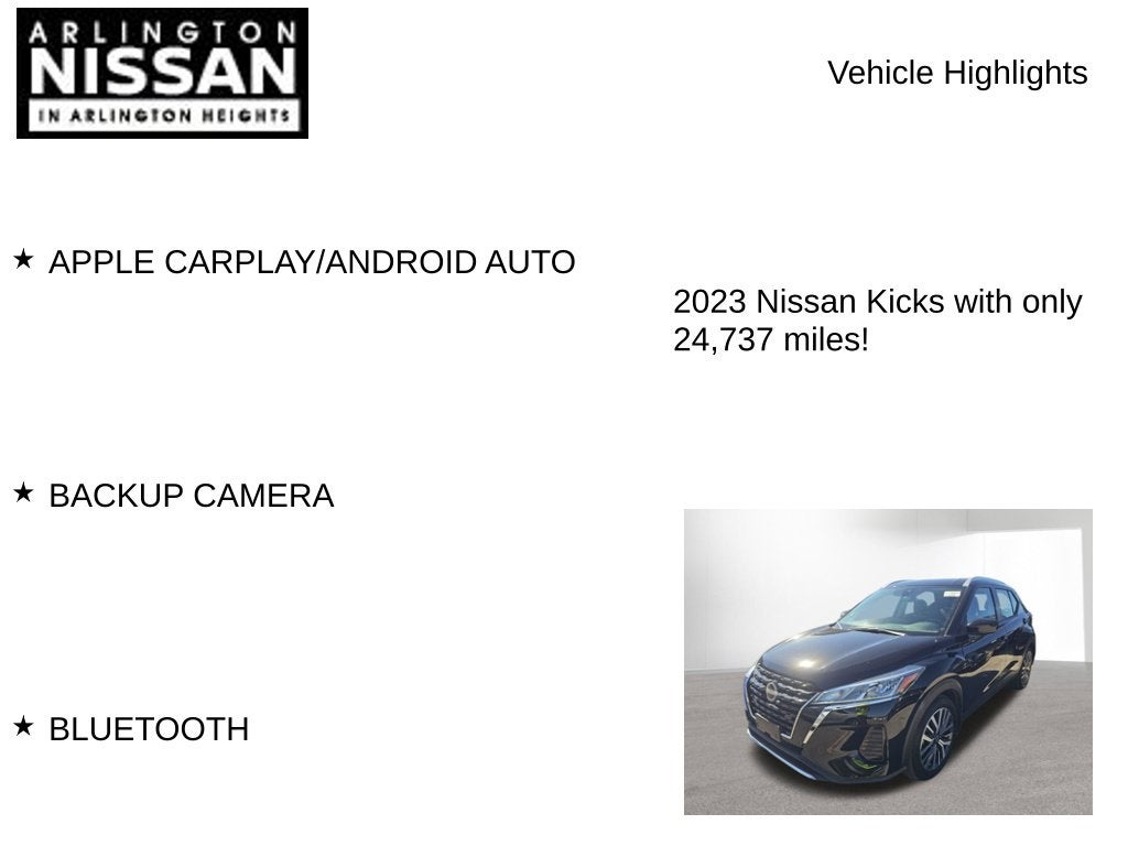 2023 Nissan Kicks SV