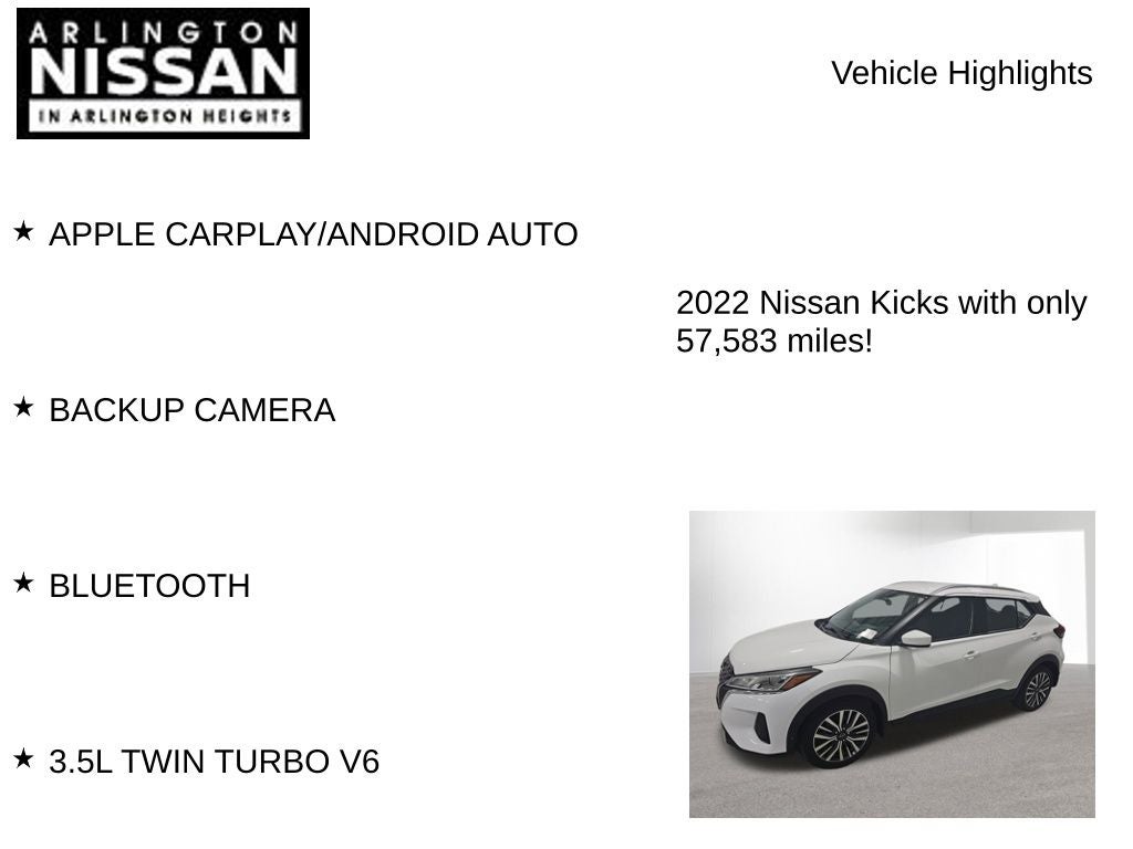 2022 Nissan Kicks SV