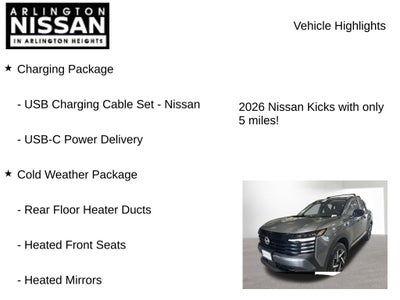 2026 Nissan Kicks SV