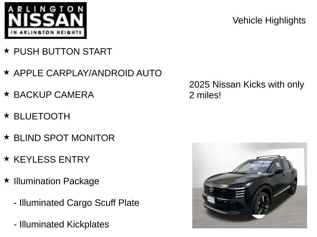 2025 Nissan Kicks SR