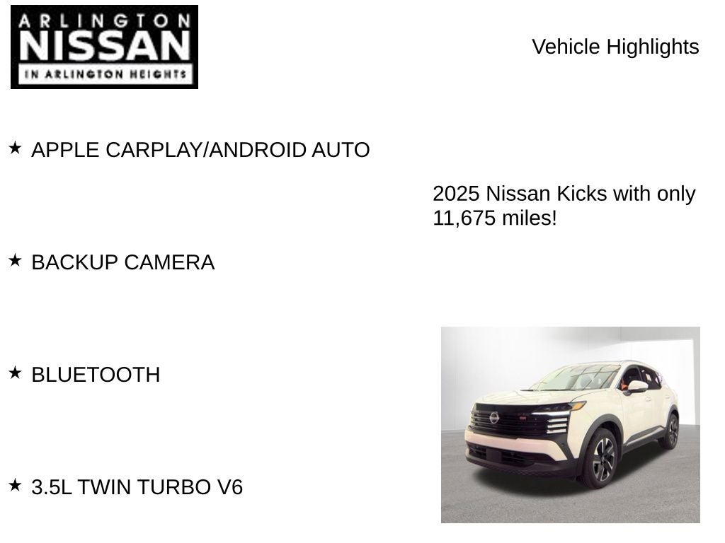 2025 Nissan Kicks SR
