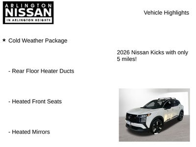 2026 Nissan Kicks SR