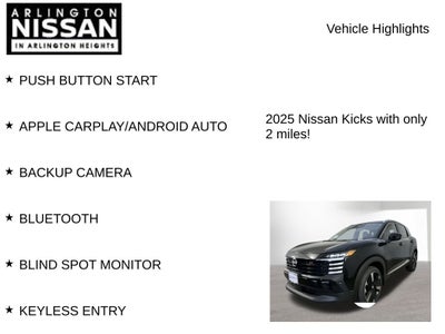 2025 Nissan Kicks SR