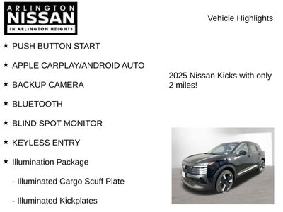 2025 Nissan Kicks SR
