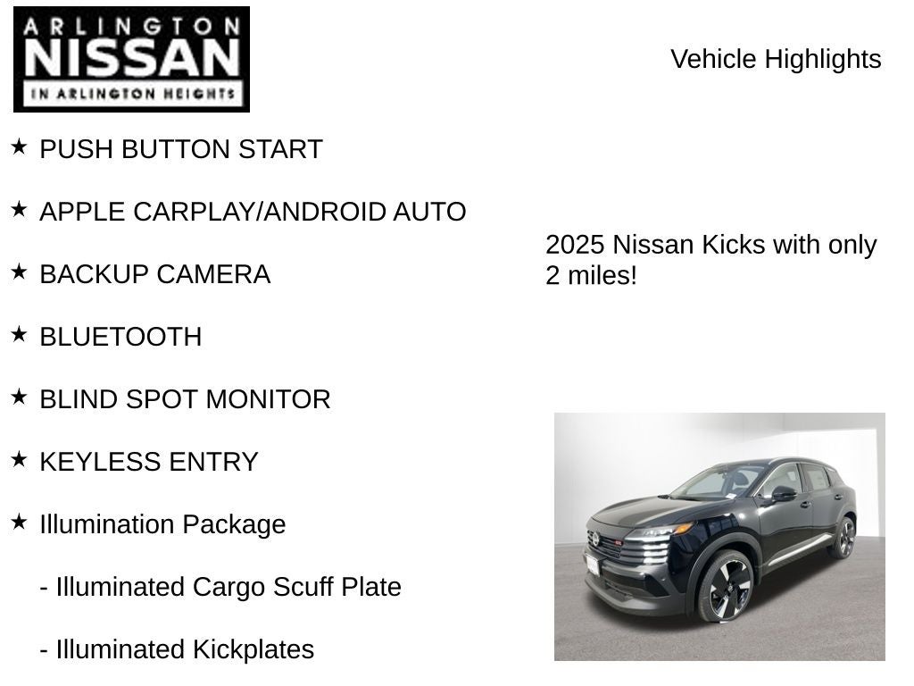 2025 Nissan Kicks SR