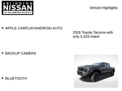 2026 Toyota Tacoma Hybrid TRD Pro