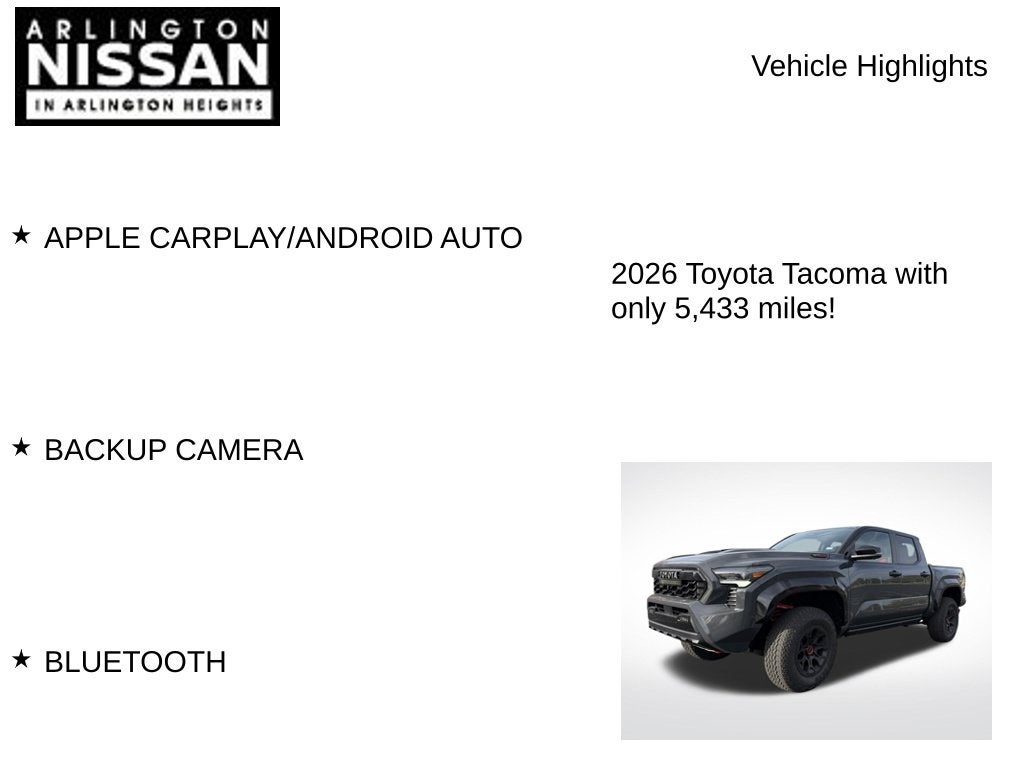 2026 Toyota Tacoma Hybrid TRD Pro