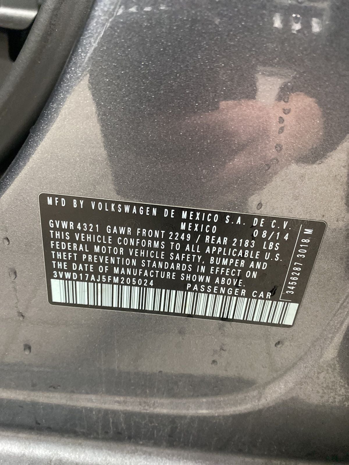 2015 Volkswagen Jetta 1.8T SEL