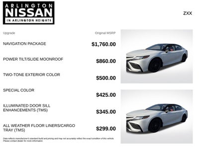 2023 Toyota Camry Hybrid XSE