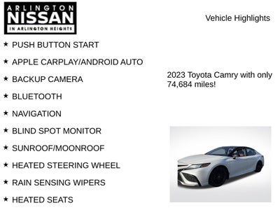 2023 Toyota Camry Hybrid XSE