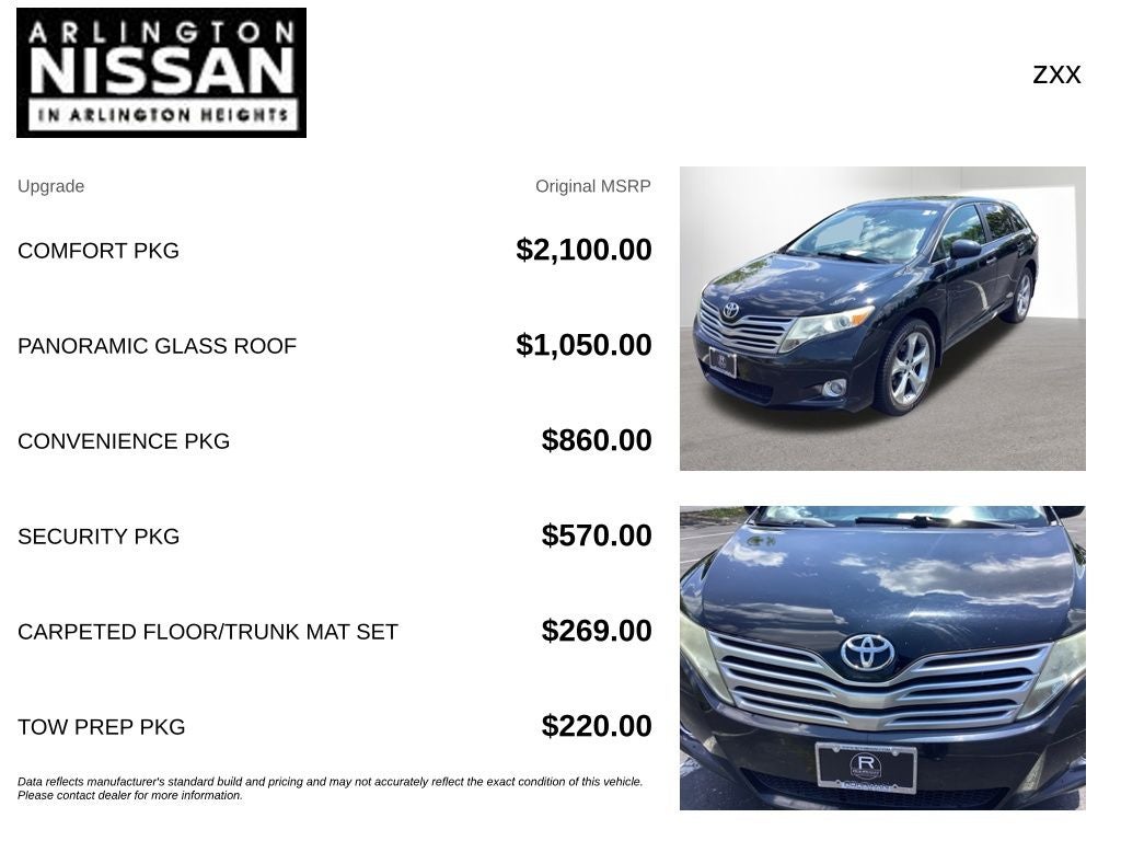 2011 Toyota Venza Base
