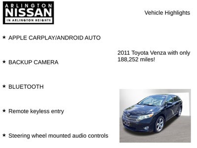 2011 Toyota Venza Base
