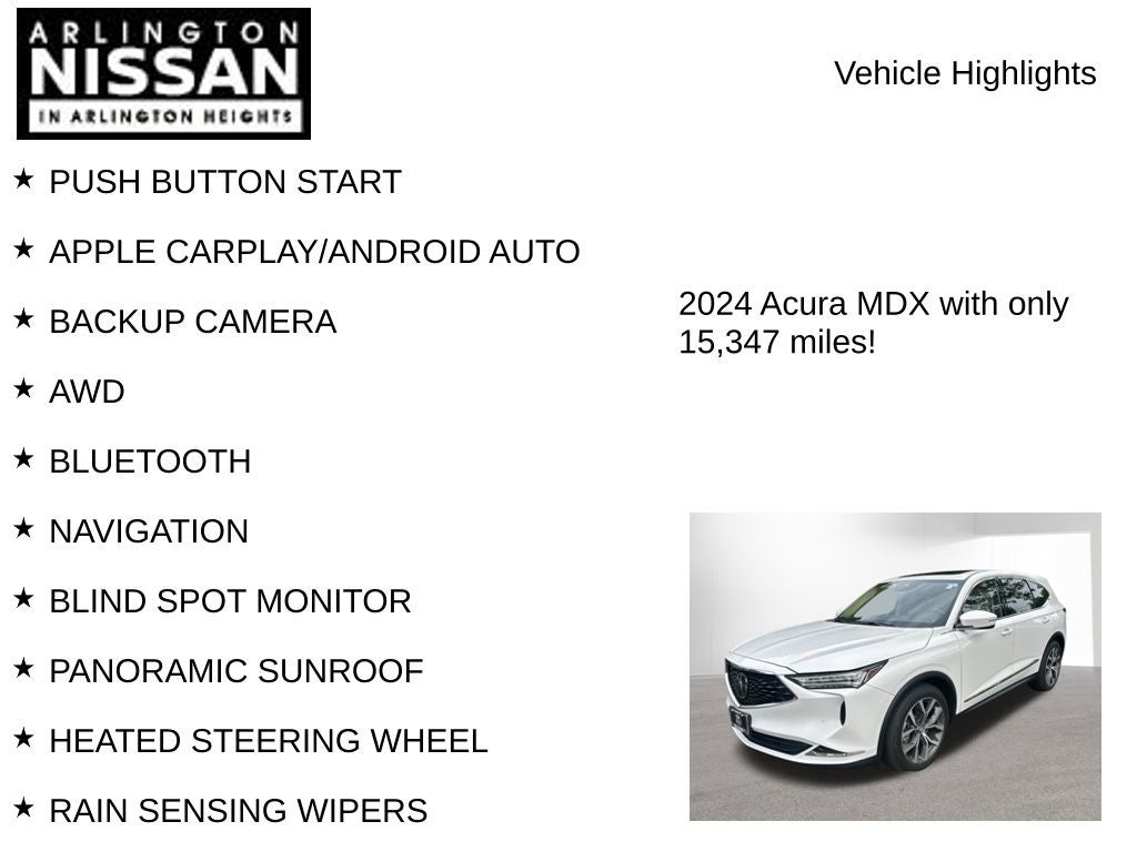 2024 Acura MDX Technology SH-AWD