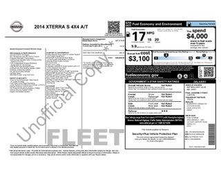 2014 Nissan Xterra S