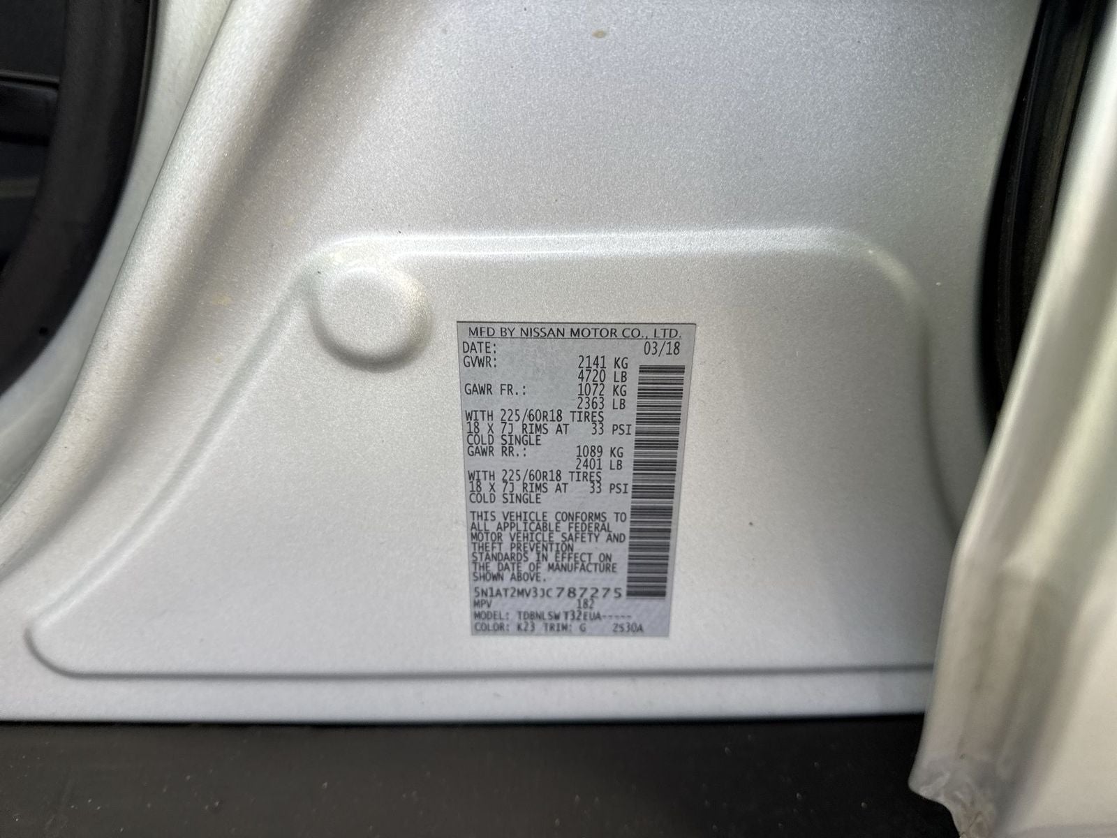 2018 Nissan Rogue SL