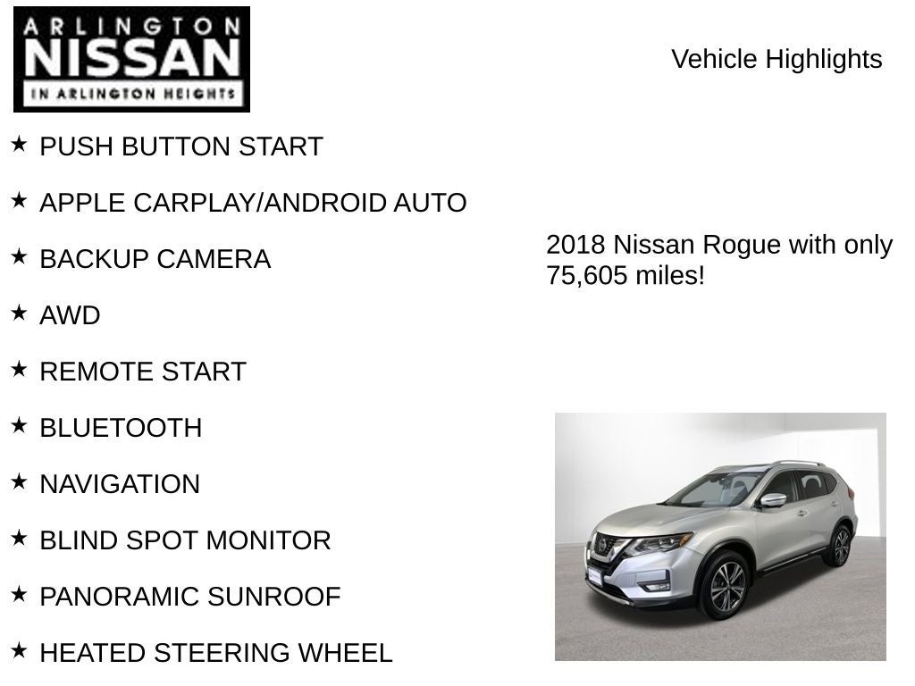 2018 Nissan Rogue SL