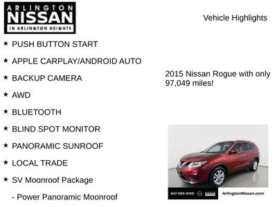 2015 Nissan Rogue SV