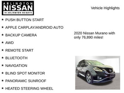 2020 Nissan Murano SV