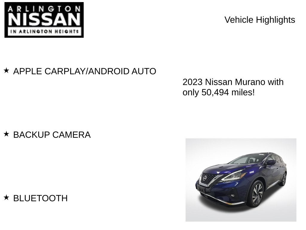 2023 Nissan Murano SL