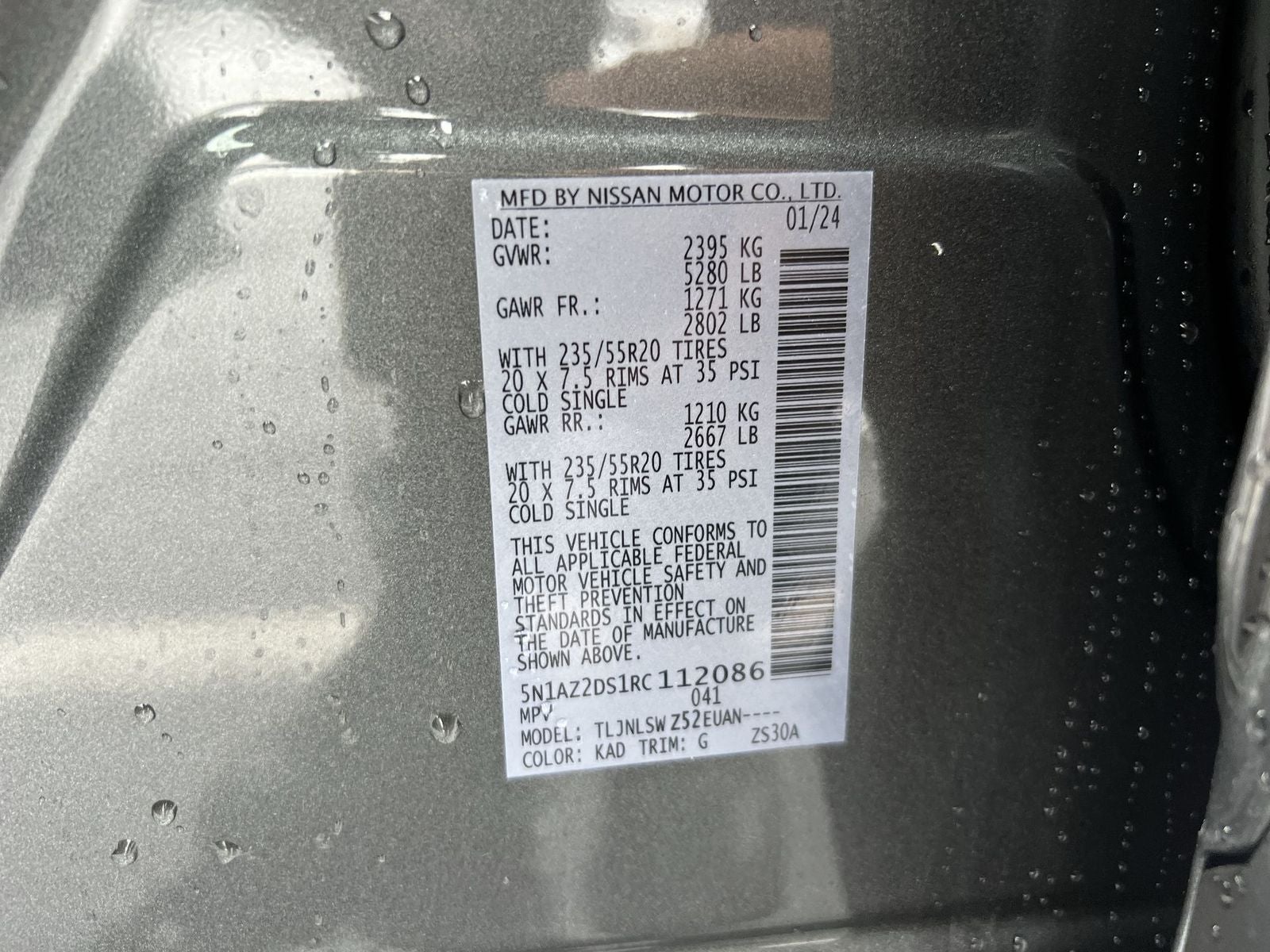 2024 Nissan Murano Platinum