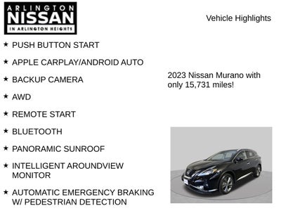 2023 Nissan Murano Platinum