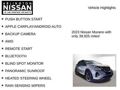 2023 Nissan Murano Platinum