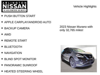 2023 Nissan Murano Platinum