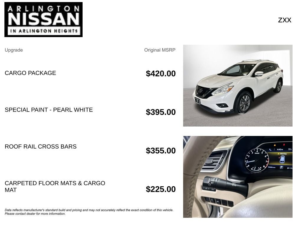2017 Nissan Murano SL