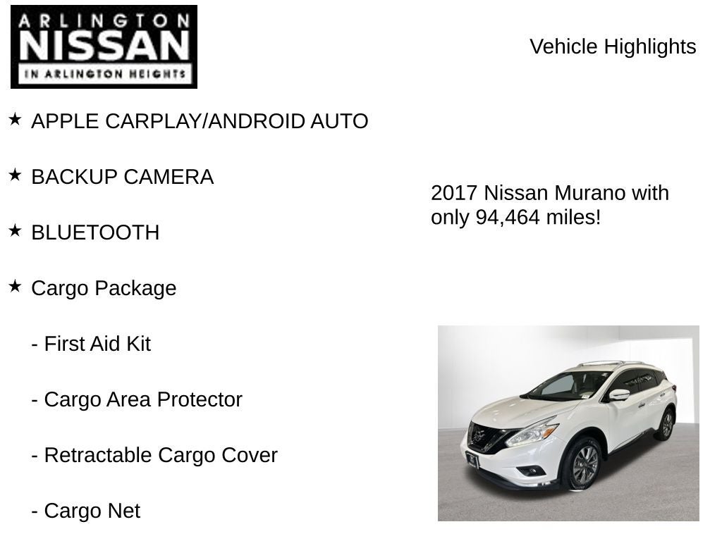 2017 Nissan Murano SL