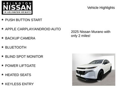 2025 Nissan Murano SV