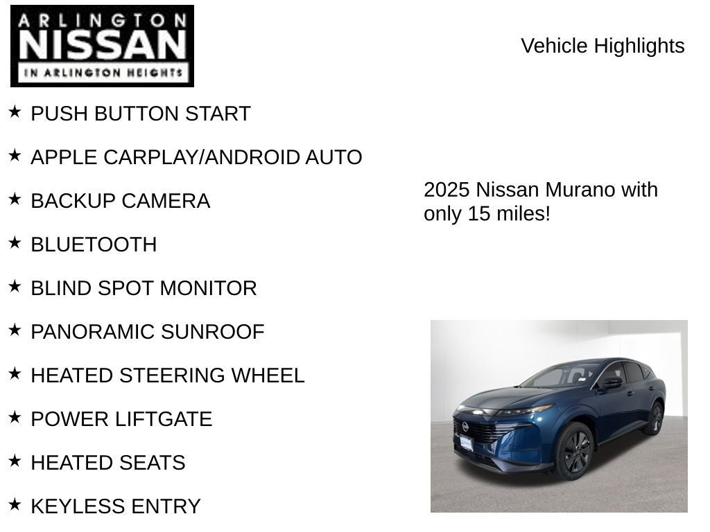 2025 Nissan Murano SL
